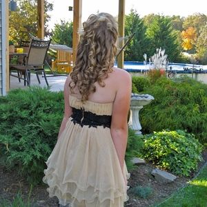 Starbox S Homecoming Dress Pale Gold